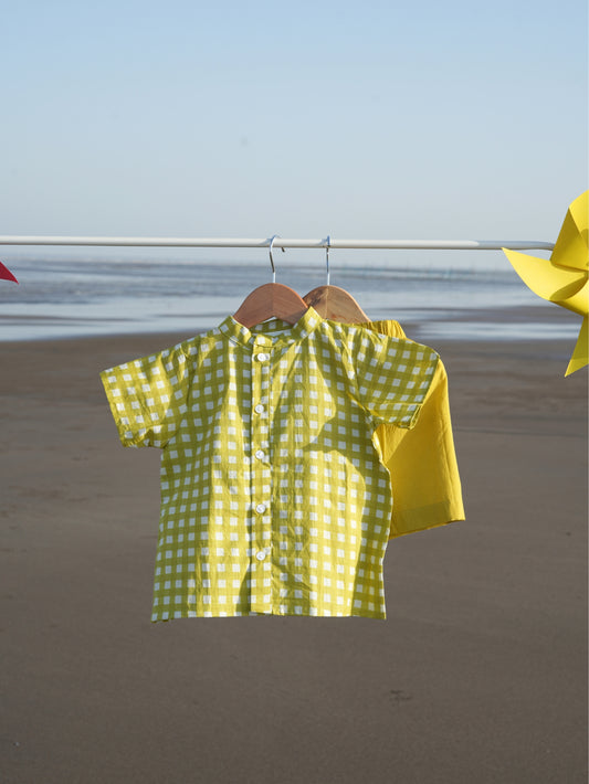 Liril green boy coord set