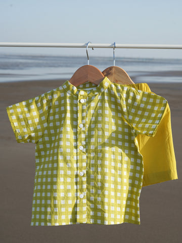 Liril green boy coord set