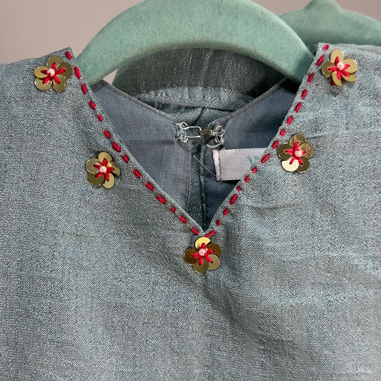 Soft blue co-ord set