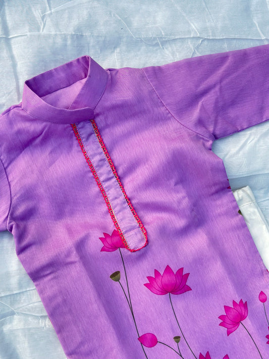 Lavi lotus kurta set